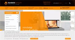 Desktop Screenshot of kandallocentrum.hu